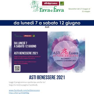 Il mese di maggio alla Rava e Fava di Asti è ricco di eventi e proposte