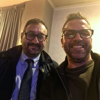 Il segretario nazionale Nursind Andrea Bottega con il segretario territoriale Montana
