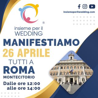 Locandina della manifestazione nazionale del settore Wedding