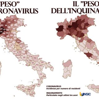 Inquinamento e Covid-19, potrebbe esserci un collegamento? Un'indagine dell'UNSIC, sindacato imprenditori e coltivatori, ne discute a livello nazionale