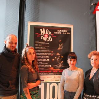 Alcuni momenti della conferenza stampa di presentazione della stagione