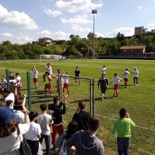 Un'immagine del match tra Moncalvo e Ozzano Ronzonese