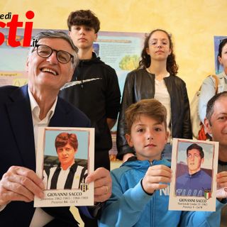 Nell'immagine (ph. Merfephoto - Efrem Zanchettin come per tutte la altre che compongono questa galleria fotografica), il presidente Mario Sacco, fratello dello scomparso Giovanni, con la nipote e i figli di quest'ultima. Con loro, alla sinistra del bambino, il creatore della manifestazione Andrea Morando