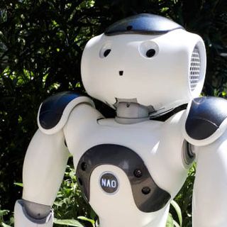 Il robot umanoide Nao, che verrà utilizzato nel corso del seminario di giovedì