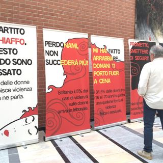 Uno scorcio della mostra