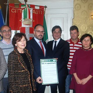 Un momento della presentazione del progetto