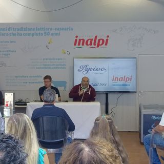 Gelati Pepino 1884 ospite della Casa Libera del burro e del gelato Inalpi a Cheese