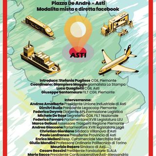 Martedì 31 maggio ad Astiss il convegno &quot;Logistica motore di sviluppo&quot;, firmato Cgil