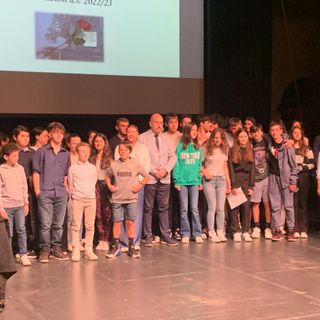 Nelle foto, alcuni momenti della premiazione allo spazio Kor