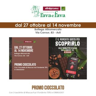 Alla Bottega Rava e Fava di via Cavour ad Asti è tempo di cioccolato