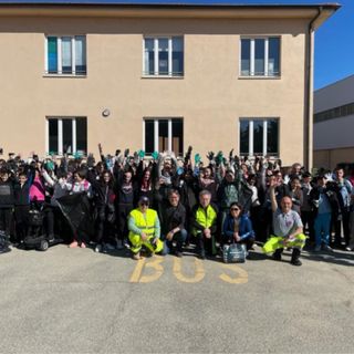 Composizione del grande gruppo di Baldichieri alla partenza