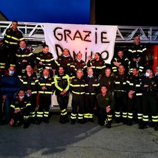 Pensionamento vigile del fuoco Danilo Guglielminetti