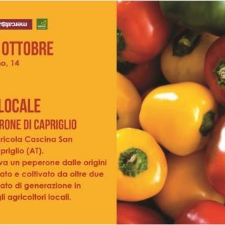 Sabato al NaturaSì di piazza Porta Torino appuntamento con il peperone di Capriglio