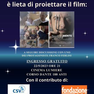 La locandina della serata