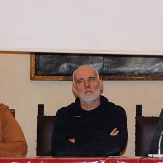L'autore tra Nicoletta Fasano e Mauro Forno