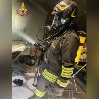 Principio d’incendio in un sottotetto a Montechiaro