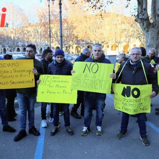 Un'immagine di una precedente manifestazione di protesta