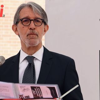 Il questore di Asti, Sebastiano Salvo, ritratto (ph. Merfephoto - Efrem Zanchettin) nel corso della cerimonia dello scorso anno