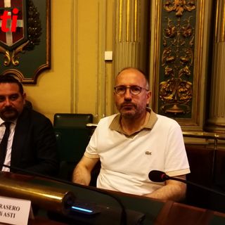 Il sindaco di Asti Maurizio Rasero e il prefetto, Claudio Ventrice, oggi a Torino per la conferenza di pubblica sicurezza [Videointervista]
