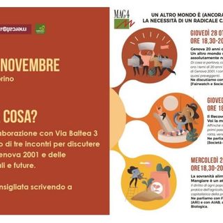La locandina dell'iniziativa &quot;Finanz(i)a cosa?&quot;