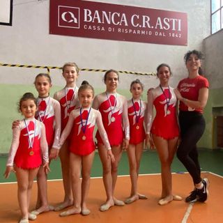 Ginnastica ritmica: buoni risultati per le atlete dell'Olimpia Asti
