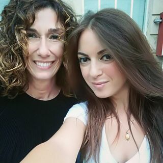 Roberta Faletti con Veronica Iannotti