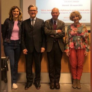 Nella foto, da sinistra: Martina Mazzoli, Luigi Gentile, Carlo Campagnoli e Stella Perrone