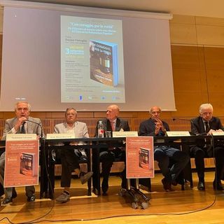 Sebastiano Sorbello durante un incontro ad Alba