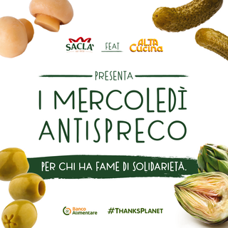 La locandina dei &quot;Mercoledì antispreco&quot;