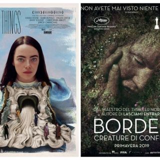 Le locandine dei due film in programmazione