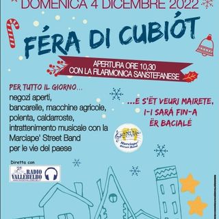 Locandina della “Fèra di Cubiòt” di Santo Stefano Belbo