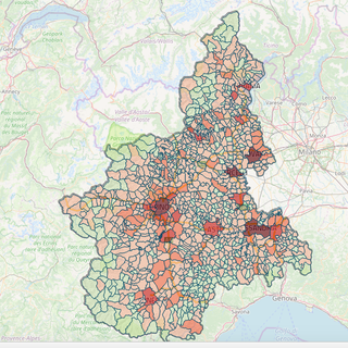 Coronavirus Piemonte: sul sito della Regione la mappa dei contagi, comune per comune