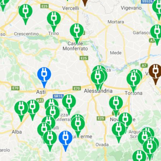 La mappa delle colonnine