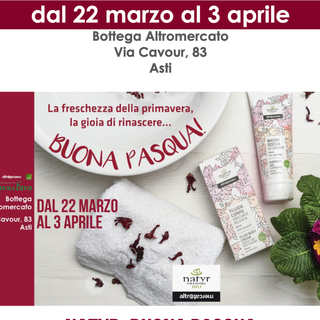 Dal 22 marzo al 3 aprile alla bottega Rava e Fava protagonista la linea cosmetica Natyr