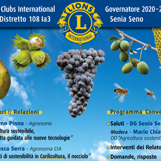 "Agricoltura sostenibile": sabato 24 aprile un webinar firmato Lions Club