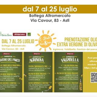 Dal 7 al 25 luglio in casa Rava e Fava prenotazioni per l'olio extra vergine di oliva