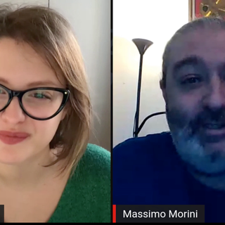 Un momento dell'intervista