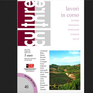 In vendita il nuovo numero della rivista &quot;Culture&quot;, dell’Associazione culturale Davide Lajolo
