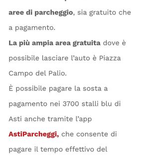 Polemiche stalli blu. Per &quot;VisitAsti&quot; piazza del Palio è ancora gratuita