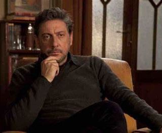 Sergio Castellitto sul set del film &quot;Il materiale emotivo&quot;