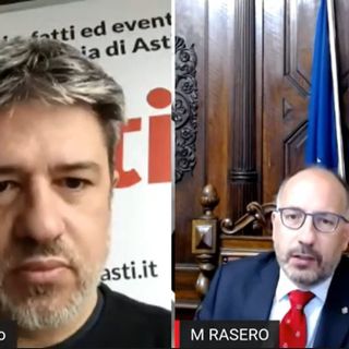 Uno screenshot tratto dalla video intervista al sindaco Rasero