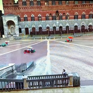 Un paio di fermi immagine tratti da Canale 3 Toscana