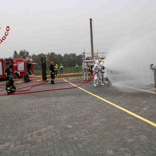 Fuga di gas all’impianto SNAM di San Marzanotto, ma era un’esercitazione
