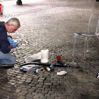I rilievi in seguito alla sparatoria di giovedì scorso (Merphefoto)