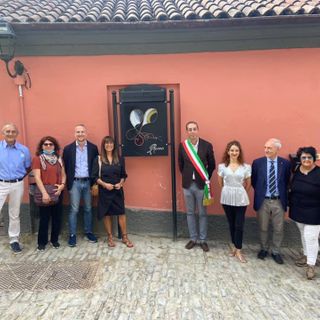 Alcune immagini relative l'inaugurazione delle due nuove installazioni artistiche collocate lungo la Stërnìa