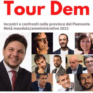 Collage fotografico dei consiglieri regionali PD