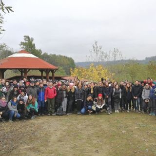 Gli studenti universitari al Geosito di Cortiglione