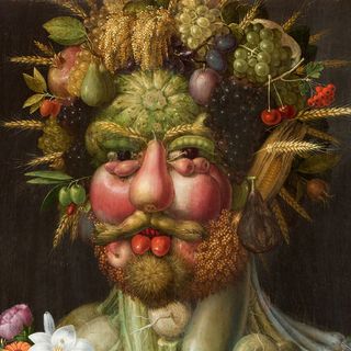 Uno dei ritratti allegorici di Giuseppe Arcimboldo