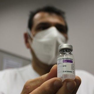 Una dose di vaccino AstraZeneca