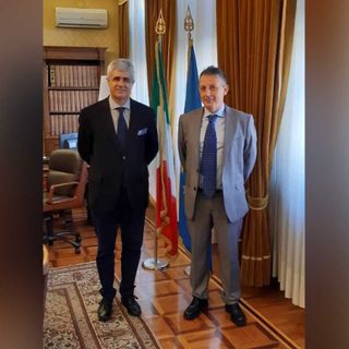 Prefetto Terribile con viceprefetto vicario Agresta